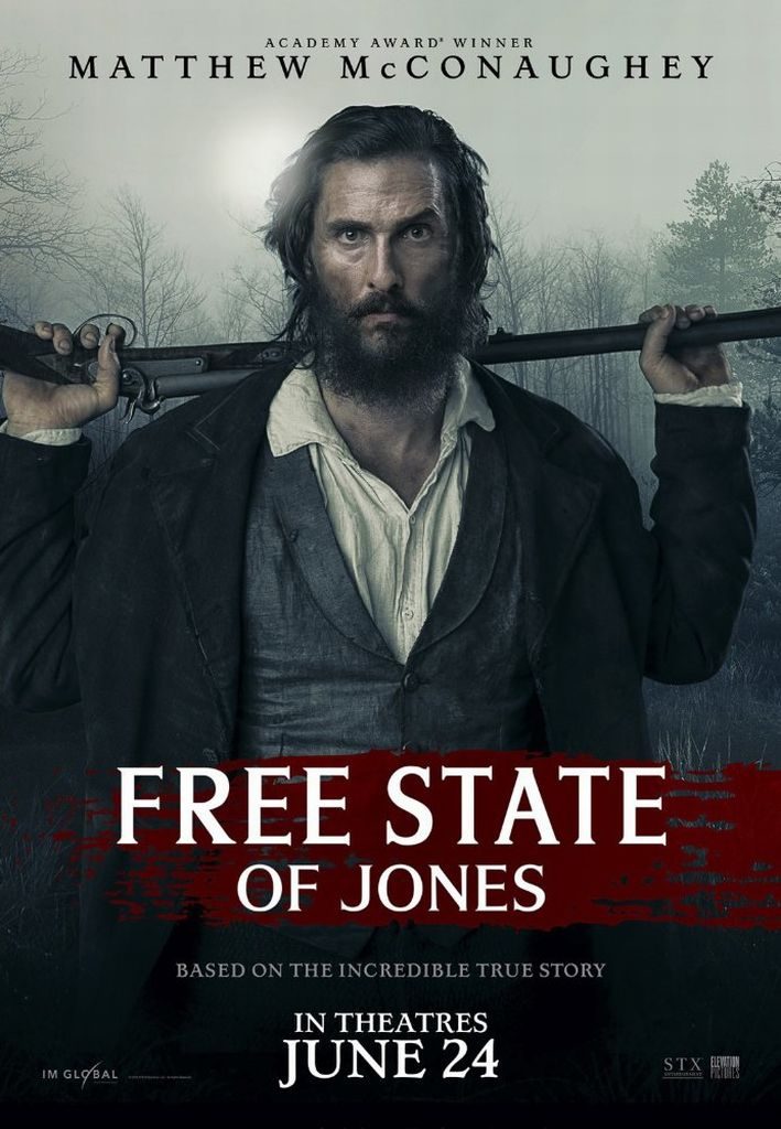 今日の映画 ニュートン ナイト 自由の旗をかかげた男 Free State Of Jones てきとーやねん