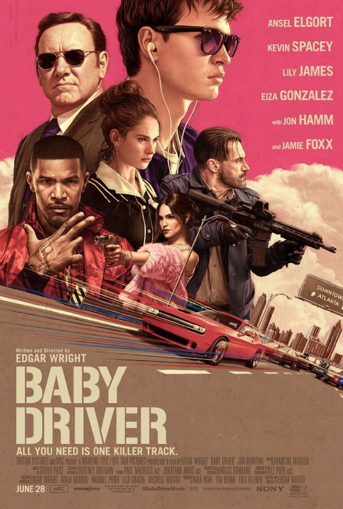 ベイビー・ドライバーのポスター