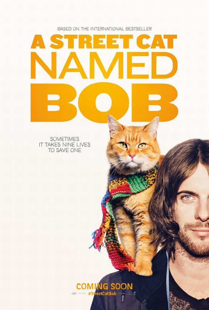 ボブという名の猫　幸せのハイタッチのポスター